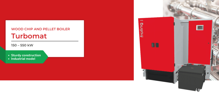 Fröling Turbomat 150-550kW - Puuhake- ja pellettikattila