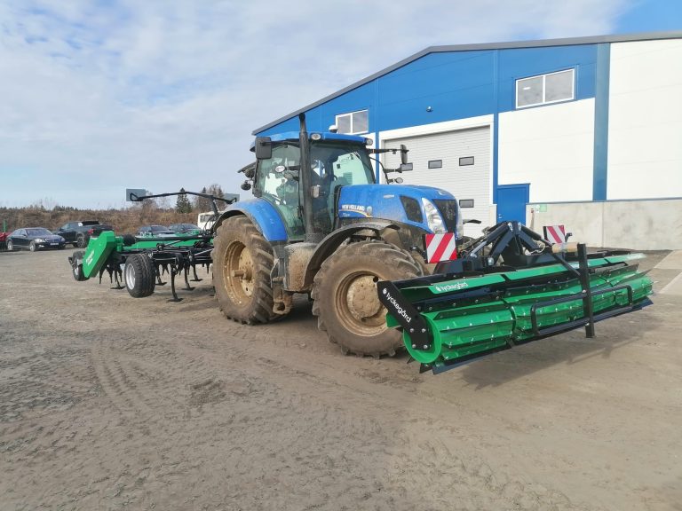 Crimperroller – Mekaaninen rikkakasvien torjunta